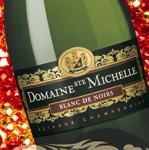 ドメーヌ・サン・ミッシェル・ブラン・ドゥ・ノワール　NVアメリカでもっとも売れているシャンパン製法で造られたスパークリング!!