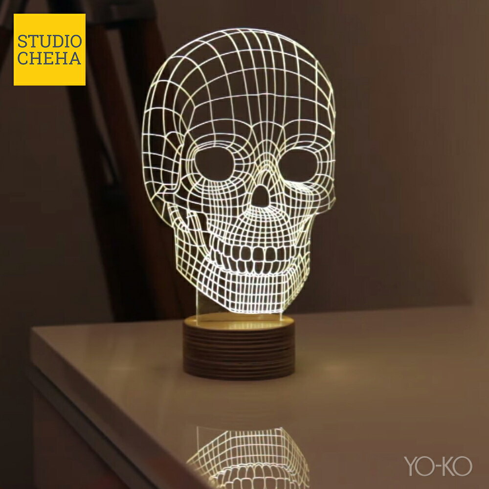 【P10倍☆】BULBING SKULL LAMP スカルランプ　 スカル バルビングラン…...:yo-ko:10004229