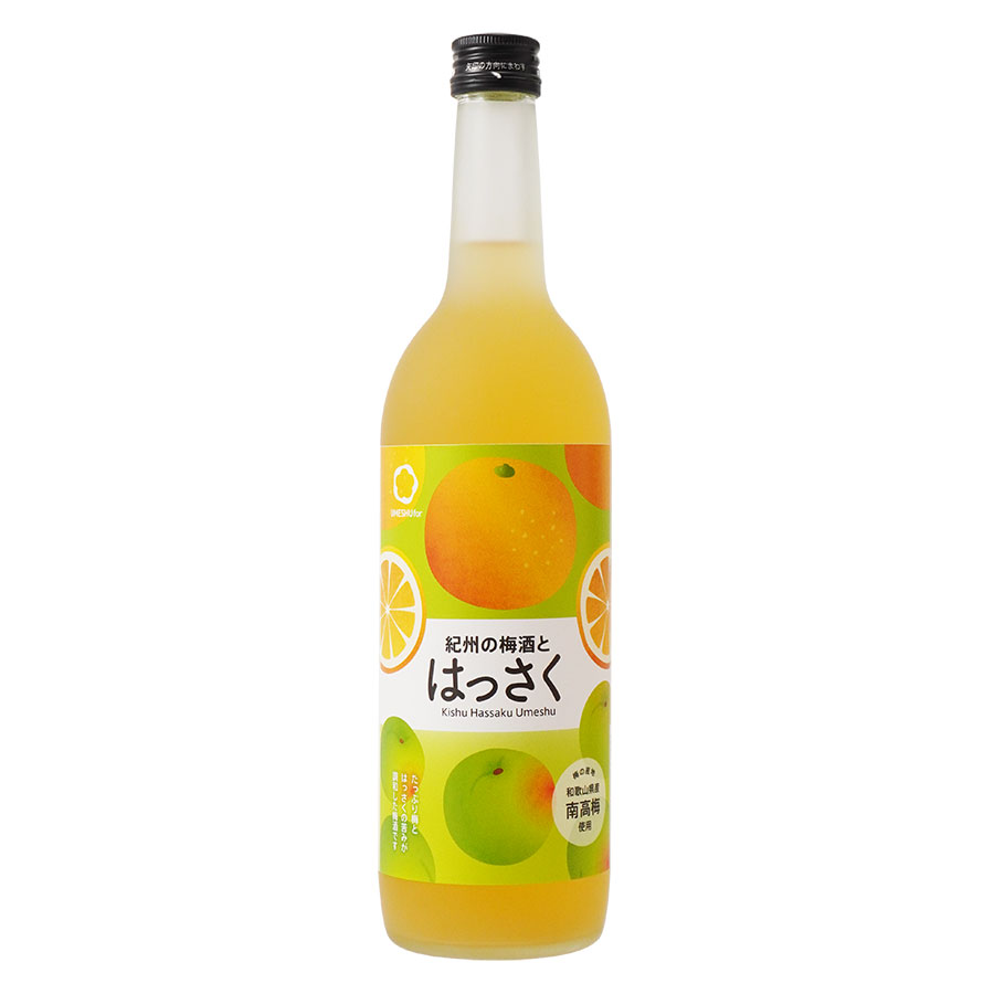 中野BC 紀州の梅酒とはっさく 720ml x 2本 送料無料(本州のみ) [中野BC 梅酒 リキュール 日本 和歌山県 017915] ギフト プレゼント 敬老の日 お歳暮 御歳暮