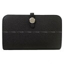 HERMES エルメス ドゴン GM 財布 黒(ブラック) トゴ シルバー金具 新品 (HERMES Dogon Wallet GM Black Togo Silver hardware)#yochika