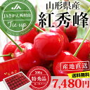 さくらんぼ 紅秀峰 山形県産 特秀品 2L〜3Lサイズ 500g 化粧箱入り JAさがえ西村山 産地直送 送料無料 【お取り寄せ/サクランボ/フルーツ/ギフト/贈答/プレゼント/お中元/御中元】【産直プレミアム】