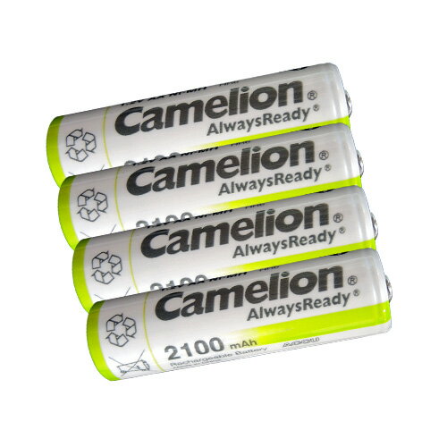 送料無料 ニッケル水素充電池 単3形 Camelion NH-AA2100ARBC4(単3…...:yoijimu:10031852