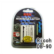 ネコポス発送 リコー(RICOH) DB-90 デジカメ用 互換バッテリー