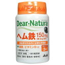 アサヒ ディアナチュラ ヘム鉄 with サポートビタミン2種(30粒入)
