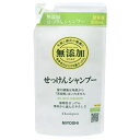 【送料無料・まとめ買い12個セット】ミヨシ 無添加 せっけん シャンプー 詰替用 リフィル 300mL