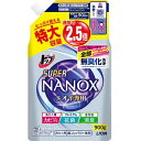 ライオン LION トップ スーパー ナノックス NANOX ニオイ専用 つめかえ用 特大 900g