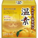 アース製薬 温素 柚子の香り 30g×15包 お湯
