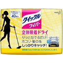 【送料無料・まとめ買い8個セット】花王 クイックルワイパー 立体吸着ドライシート 40枚入