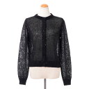 ブルネロクチネリ (Brunello Cucinelli) ラウンドネックカーディガン シルクリネン ブラック201m10550216 2020SS レディース春夏新作 送料無料 正規取扱