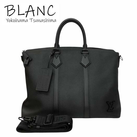 ルイヴィトン LVアエログラム ロックイット グレインカーフレザー ノワール ブラック M59158 2WAYショルダー トート Louis Vuitton 横浜BLANC【中古】