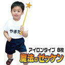 ゼッケン & 名前印刷 アイロン貼付けタイプ 8枚組 1cm...