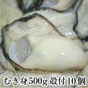 【生牡蠣 広島産 加熱用 むき身500gと殻付き10個セット】 広島牡蠣生産者米田海産が育てた牡蠣 広島