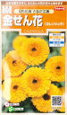 ★送料90円メール便OK★【金せん花(カレンジュラ)】切り花用 さなだ芯黒【サカタのタネ】4ml【耐寒性一年草】(キンセンカ)(きんせんか)907144【RCP】
