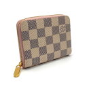 LOUIS VUITTON ルイ・ヴィトン ジッピー・コインパース ダミエ・アズール N60229 ピンク コインケース 小銭入れ カードケース ミニウォレット 【新品】
