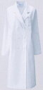 【即日出荷可】女性ドクター診察衣ダブル型白衣(長袖)アプロン/AP-RON/APRON