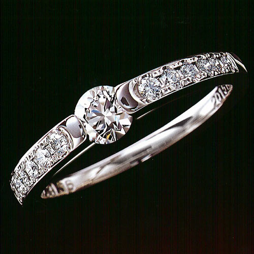 （世界一の輝き）　ラザール ダイヤモンド　ブライダル　エンゲージリング・婚約指輪 （プラチナ950）【楽ギフ_名入れ】