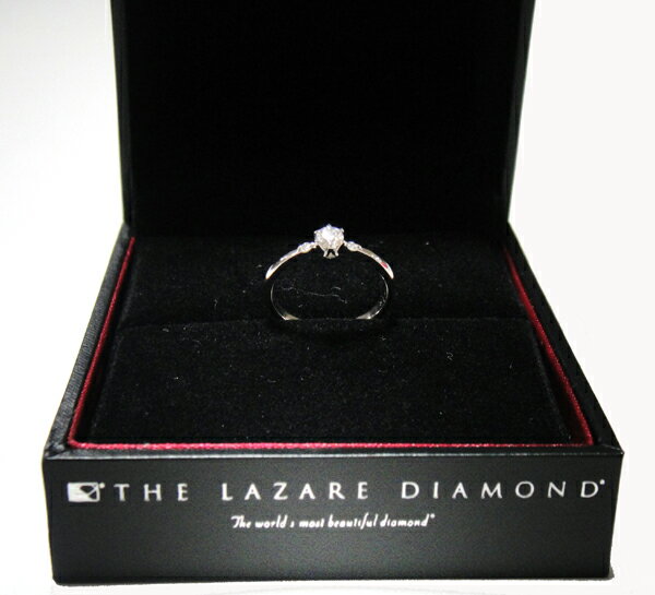 世界一の輝き　ラザール ダイヤモンド　0．19カラット　ブライダル　エンゲージリング・婚約指輪 （プラチナ950）【楽ギフ_名入れ】 Ekiden05P07Sep11