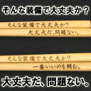 台詞箸 「そんな装備で大丈夫か？」「大丈夫だ、問題ない。」＆「そんな装備で大丈夫か？」「一番いいのを頼む。」 (面白箸/おもしろ箸/アイディア箸/箸/お箸/はし/おはし/my箸/マイ箸)ネット流行語大賞2010なるか！？ 近日再販予定話題の台詞がお箸に♪「オレ的ゲーム速報@刃」様「ガジェット通信」様で紹介☆