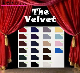 「ザ・ベルベット」Velvet 生地カット販売...:youlove:10000500