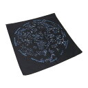 #138018ザ・プリンテッドイメージ(THE PRINTED IMAGE)バンダナ(55×55cm) - STARS/スターズ キッズ 子供 おしゃれ 雑貨 衣装 スカーフ ハンカチ 大判 プレゼント ギフト お弁当 ランチバッグ 通販 星座 星 黒 ブラック 【RCP】