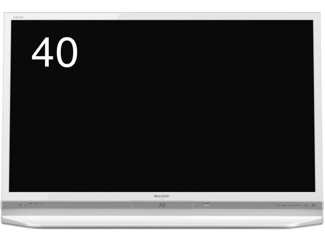 【ポイント5倍】【代引不可】シャープ 液晶テレビ AQUOS LC-40DR9-W [40…...:youplan:10203596