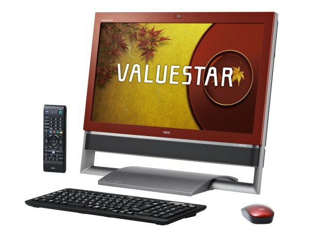 【ポイント5倍】NEC デスクトップパソコン VALUESTAR N VN770/NSR PC-VN770NSR [クランベリーレッ...