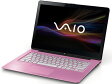 SONY ノートパソコン VAIO Fit 14A SVF14N29EJP [ピンク]