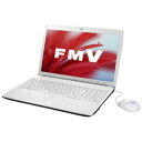 富士通 ノートパソコン FMV LIFEBOOK AH45/S FMVA45SWP [アーバンホワイト] [液晶サイズ：15.6インチ CPU：Core i3 4025U(Haswell Refresh)/1.9GHz/2コア HDD容量：750GB メモリ容量：4GB OS：Windows 8.1 Update 64bit]