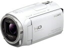 SONY ビデオカメラ HDR-CX670 (W) [ホワイト] [タイプ：ハンディカメラ ハイビジョン対応：フルハイビジョン 撮影時間：150分 本体重量：305g 撮像素子：CMOS 1/5.8型 動画有効画素数：229万画素]