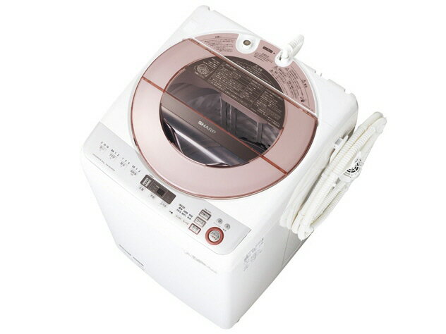 【代引不可】シャープ 洗濯機 ES-GV80R [洗濯機スタイル：簡易乾燥機能付洗濯機 開…...:youplan:10215500
