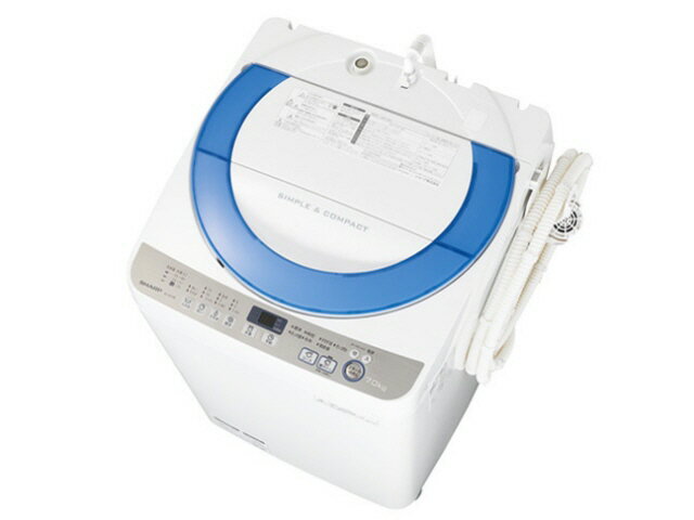 【代引不可】シャープ 洗濯機 ES-GE70R [洗濯機スタイル：簡易乾燥機能付洗濯機 開閉タイプ：...:youplan:10222449