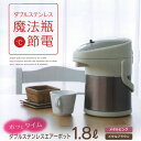 【送料無料】【保冷・保温OK】ダブルステンレスエアーポット ...