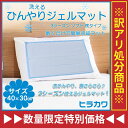 訳有品!!在庫処分!! ヒラカワ 春夏秋 枕用ひんやりジェルマット 40x30cm ジェル枕 マクラ 【冷却ジェル/クールパット/アイスパット/快眠/ひえひえ/冷却枕】(000000034364-1)