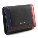 ポールスミス 財布 三つ折り財布 黒(ブラック) Paul Smith pwd224-10 レディース 婦人 【送料無料】