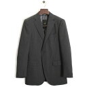 展示品 23区 ジャケット 48(L 相当) ストライプジャケット 23区HOMME 灰(グレー) km0102-204 メンズ 紳士