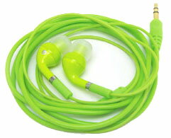カナルタイプイヤホン　Zumreed ZHP-006 -Canal type earphones- (Lime Yellow)　（ZUM-80146）【ドリームズ/Dreams】 【Aug08P3】通常1〜3営業日以内に発送（営業日6時までのご注文分）