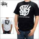 ステューシー Tシャツ STUSSY (ステューシー) メンズ 半袖Tシャツ プリント 半袖 Tシャツ ロゴ Tシャツ ENT S/S TEE 全2色 1904027 【あす楽対応】