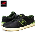ニューバランス スニーカー NEW BALANCE NUMERIC (ニューバランス ヌメリック) メンズ レザースニーカー フェイクレザー PUレザー 靴 シューズ (BLACK ブラック) NM637BGN 【あす楽対応】
