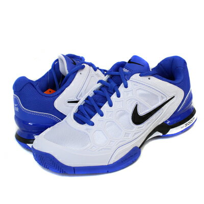 ナイキ(Nike) 2012最新カラー エアマックス ブリーズ 2K11 クビトバ着用モデル レディース テニスシューズ (Nike Zoom Breathe 2k11) ホワイト/メガブルーナイキ(nike)【オールコート用】【送料無料】【テニス】