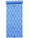 子供 浴衣 反物 (3.8m)サカナ柄・水色地・No.718