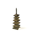 添景:銅製漆塗り 五重の塔*資材