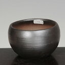瀬戸焼鉢（黒色)　10.5cm
