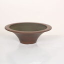盆栽小鉢:美芸(常滑)丸陣笠高台 18.1cm*資材