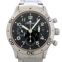 ブレゲ BREGUET アエロナバル 3800ST/92/SW9 ブラック文字盤 メンズ 腕時計 【中古】