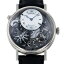 ブレゲ BREGUET クラシック トラディションGMT 7067BB/G1/9W6 シルバー/ブラック文字盤 メンズ 腕時計 【中古】