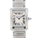 カルティエ CARTIER タンク フランセーズ SM W51008Q3 シルバー文字盤 レディース 腕時計 【中古】