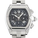 カルティエ Cartier ロードスター W62007X6 ブラック文字盤 中古 腕時計 メンズ