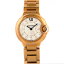 カルティエ CARTIER バロンブルー 28mm WE902025 シルバー文字盤 レディース 腕時計 【新品】