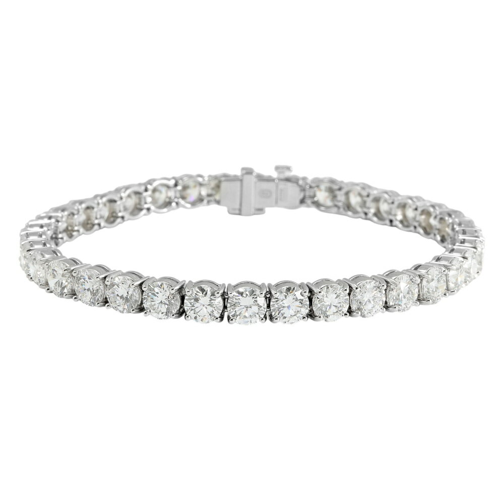 ハリー・ウィンストン クラシック ラウンドカット PT950 テニスブレス 中古