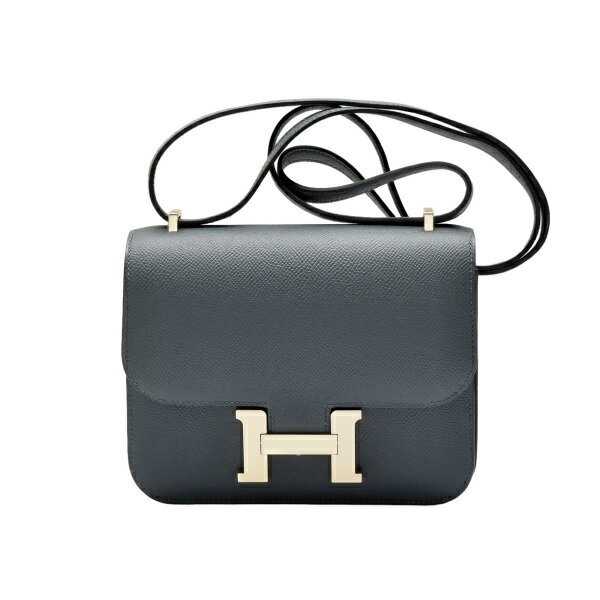 エルメス HERMES コンスタンス ミニ ヴォーエプソン グリミスティ イエローゴールド金具 W刻印 未使用 バッグ レディース